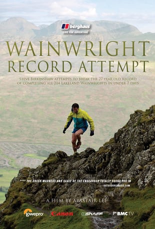 Wainwright Record Attempt - A Running Film Poster